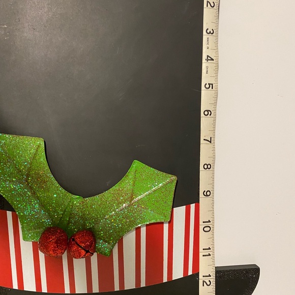Holiday Chalk Board Top Hat - Picture 3 of 4